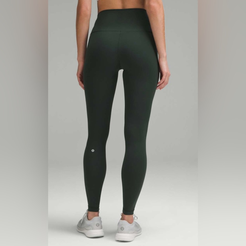 Lululemon NWT Legacy Green Wunder Train High-Rise Tights 28” Leggings Size 2
